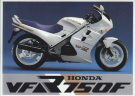 Honda VFR 750F motorcycle, sticker, 13 x 10 cm, Japan