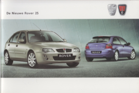 25 Hatchback brochure, 48 pages, 2004, Dutch language