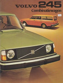245 Combinatiewagen brochure, 8 pages, Dutch language, 1975