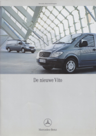 Mercedes-Benz Vito brochure, 36 pages, 04/2003, Dutch language