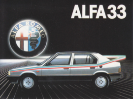 Alfa Romeo Alfa 33, sticker, 12 x 9 cm