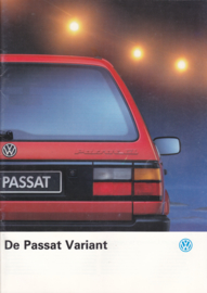 Passat Variant brochure, 32 pages,  A4-size, Dutch language, 08/1990