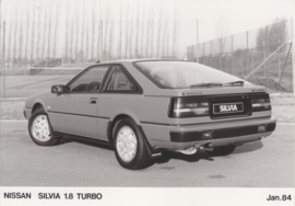 Nissan Silvia 1.8 Turbo, press photo, Belgium, 01/1984