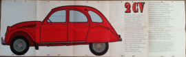 2CV 4 [425cc] folder, 20 pages, 11/1967, Dutch language