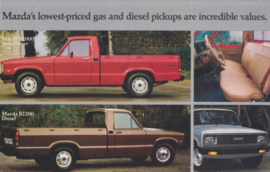 Pick-ups B2000/B2200, 1982, US postcard, oblong card