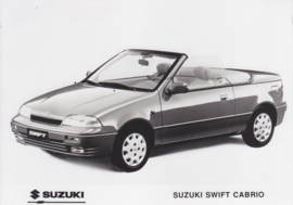 Suzuki Swift Cabrio, press photo, Belgium, 1/1992
