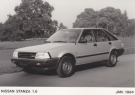 Nissan Stanza 1.6, press photo, Belgium, 01/1984