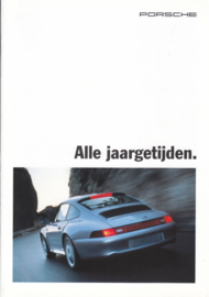 911 (993) Targa & 4S - 4WD brochure, 12 pages, 1996, Dutch language