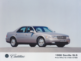Cadillac Seville SLS - press photo, Europe [UK] - 1998