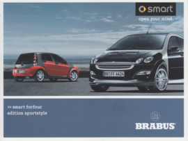 Forfour edition Sportstyle folder, 4 pages, about 2005, German language