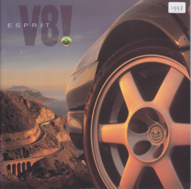 Esprit V8!, 18 pages, factory-issued, circa 1997, English language