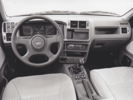 Ford  Sierra dashboard, press photo, Germany, 9/1991