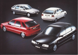 ZX range, advertising postcard, A6-size, German language