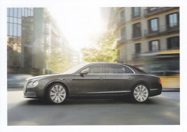 Flying Spur W12, A6-size postcard, about 2014, English