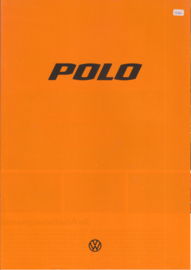 Polo 3-door brochure, 20 pages,  A4-size, Dutch language, 1/1978