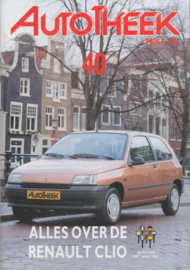 issue # 40, Renault Clio, 32 pages, 2/1991, Dutch language