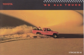 4x4 Pick-up Trucks, US postcard, 1989