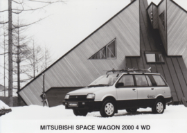 Mitsubishi Space Wagon 2000 4WD, press photo, Belgium, 1/1986
