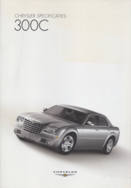 300 C Sedan specifications brochure, 12 pages, 10/2005, Dutch language