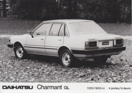 Daihatsu Charmant GL 4-door Sedan, press photo, Belgium, 1/1984