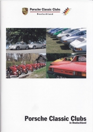 Porsche Clubs brochure, 44 pages, 07/2008, German