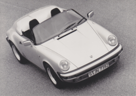 911 Speedster, press photo, Belgium, 1988