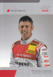 DTM racing driver Rinaldo Capello, unsigned postcard 2005 season, German language