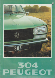 304 Berline & Break models brochure, 16 pages, 8/1977, Dutch language