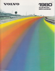 Colour & upholstery brochure, 6 pages, Dutch language, 1980