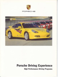 Driving Experience brochure 2001, 8 pages, USA, English