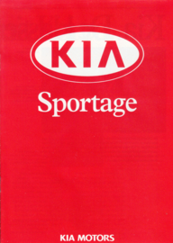 Sportage 4x4 brochure, 8 pages, about 1998, Dutch language
