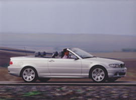 BMW 3-Serie Coupe/Cabriolet/Compact, press kit with photo's, CD-Rom & text sheets, English, 2/2003