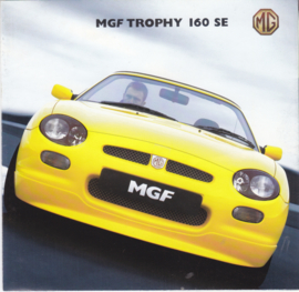 F Convertible Trophy 160 SE brochure, 12 pages, # 5744, 2001, English language