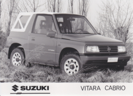Suzuki Vitara Cabrio, press photo, Belgium, 1/1990