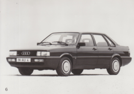 Audi 90 quattro 4-Door Sedan, press photo, Germany, 1985, # 6