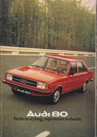 80 Sedan brochure, 26 pages, 08/1976, Dutch language
