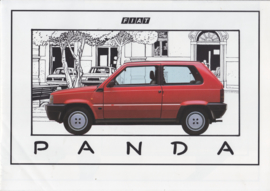 Panda folder, 8 pages, 1986, Dutch language