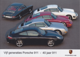 911 - 5 generations, 40 years, press photo, Netherlands, 2003