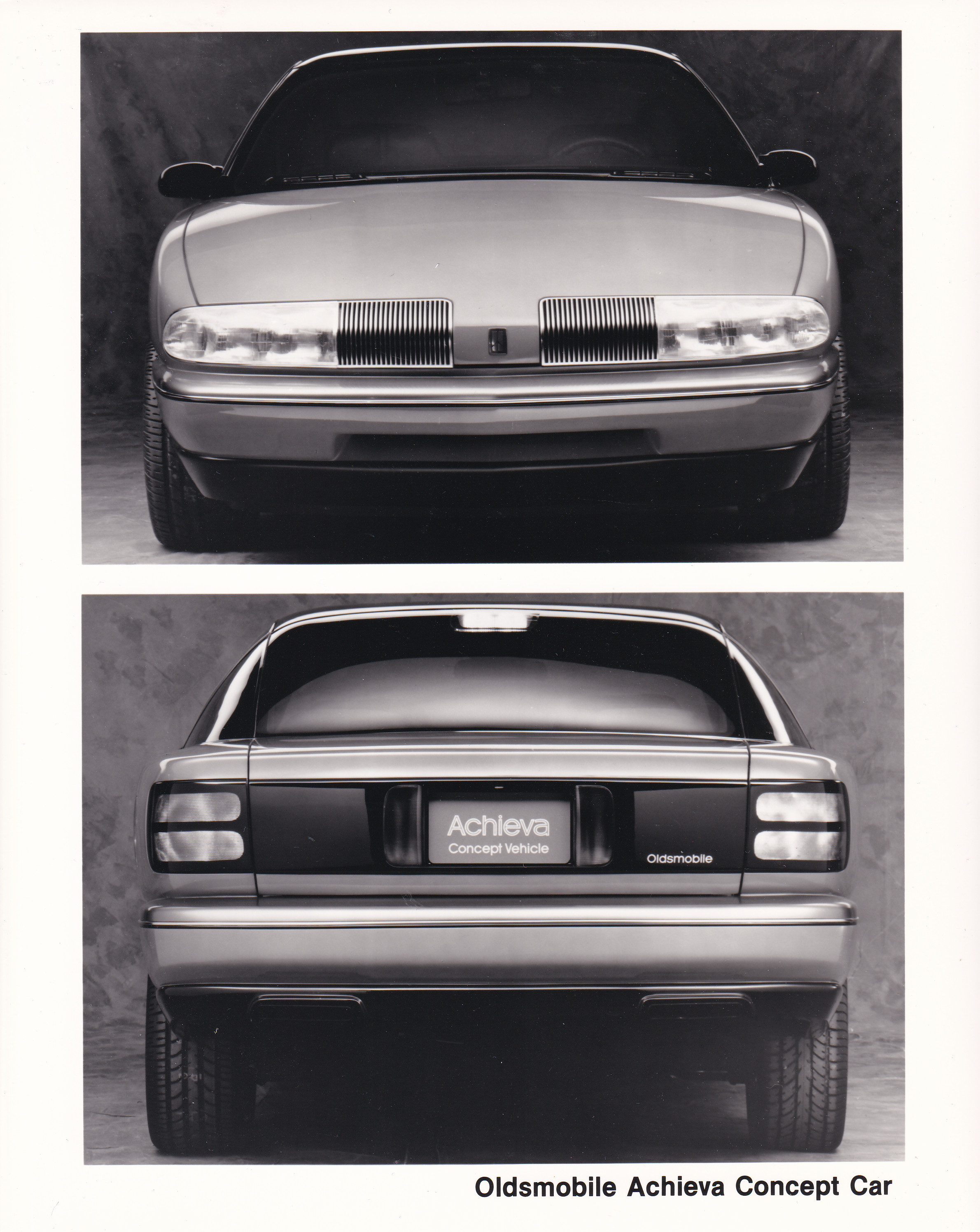 Oldsmobile Achieva Concept Car - large press photo - USA - 1992