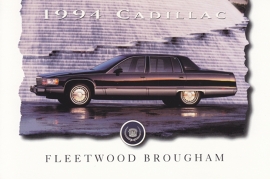 Fleetwood Brougham, US postcard, 1994