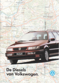 Diesel program brochure, 8 pages,  A4-size, Dutch language, 04/1994