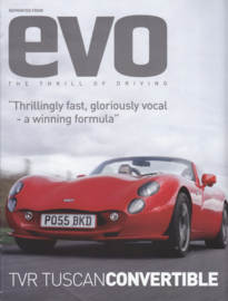 Tuscan Convertible roadtest by EVO magazine, 8 pages, English, about 2005 *