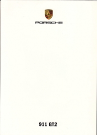 911 GT2, A6-size set with 6 postcards in white cover, 2008, WVK 233 800 08