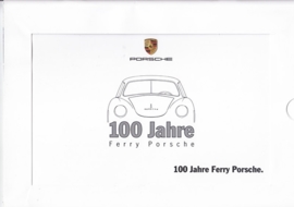 Program - 100 years Ferry Porsche - all models, 20 pages, 09/2009, German