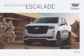 Escalade SUV, US postcard, 2021