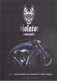 Violator Sinto (Gipsy) leaflet, 2 pages, 2004, Dutch language