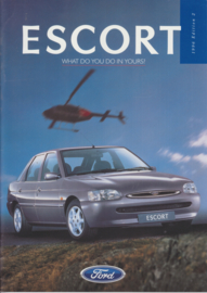 Escort UK brochure, 70 pages, 10/1996, English language