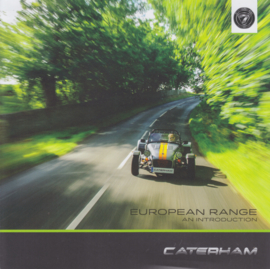 Caterham Seven model range brochure, 6 square pages, 2019, English language