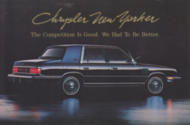 New Yorker, US postcard, continental size, 1986