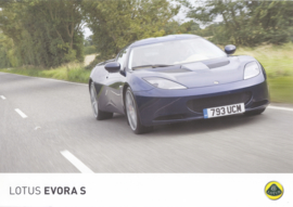 Evora S, 2 page leaflet, DIN A4-size, factory-issued, English language